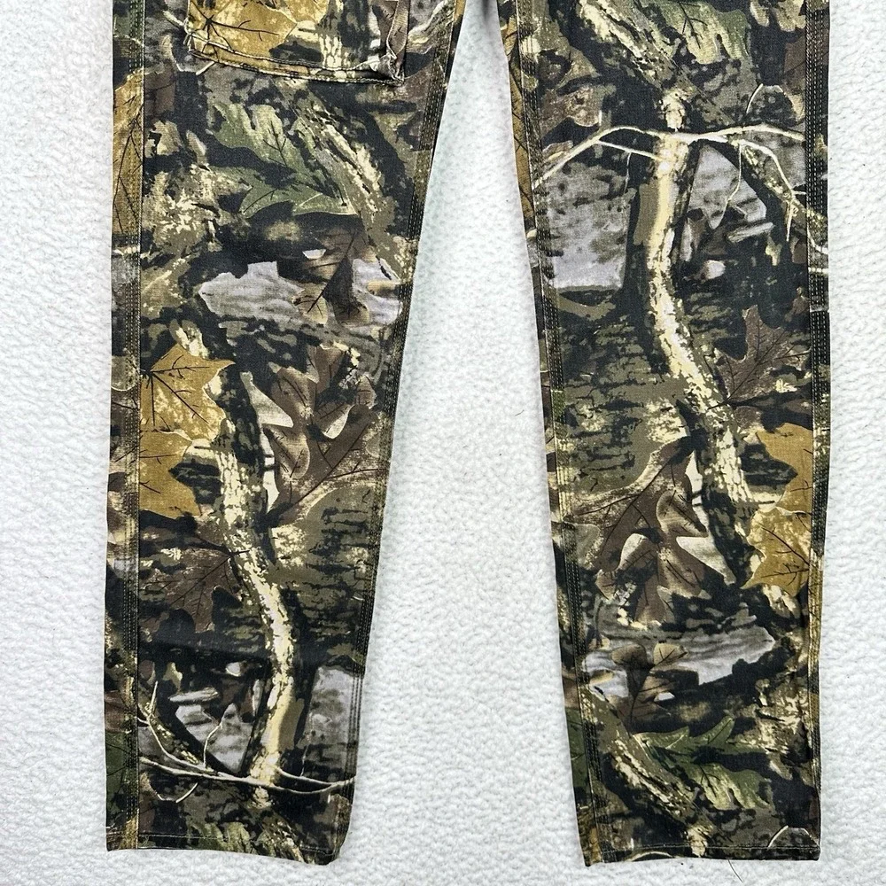 MNML Camo‎ Cargo Pants Woodland Camouflage Button Fly Tactical Workwear 30x32